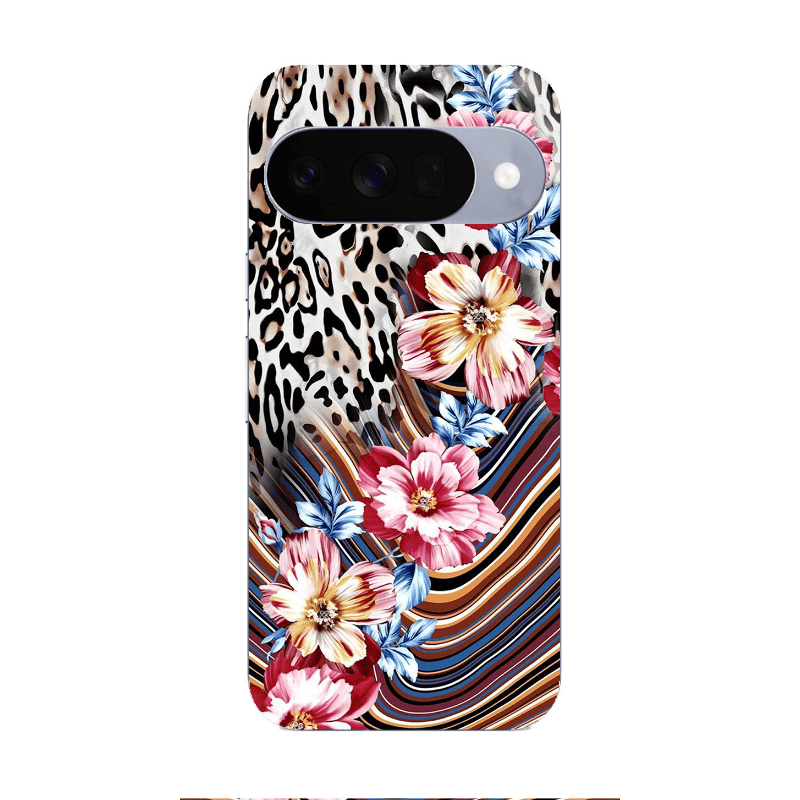 Google Pixel 10 Leopar patterned Transparent Silicone TPU Θήκη